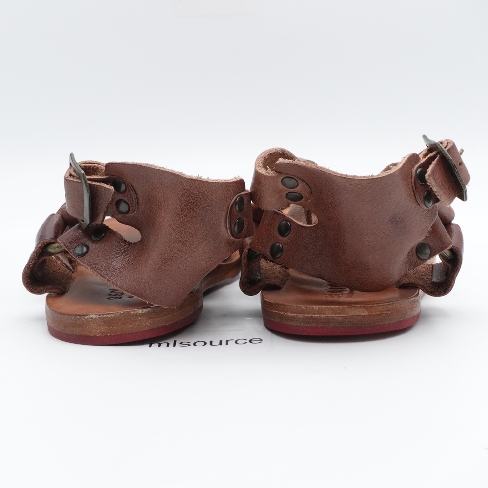 NEW Bed Stu Hera Leather Gladiator Sandals 4547-14208 Brown - Picture 5 of 7